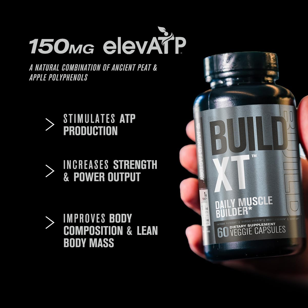 Jacked Factory AM & PM Muscle Building Stack - N.O. XT, Build XT, & Build PM Jacked Factory Au supplements