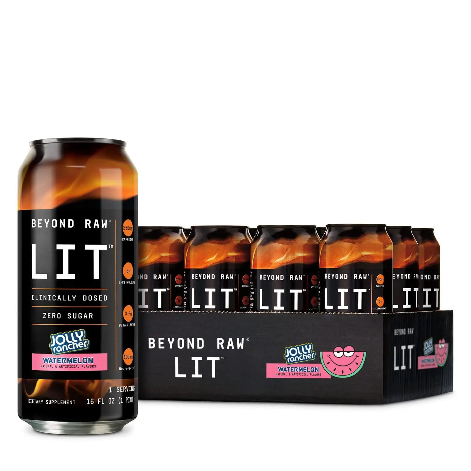BEYOND RAW LIT On The Go | Ready to Drink Cans | Contains Caffeine, L-Citrulline BEYOND RAW Au supplements