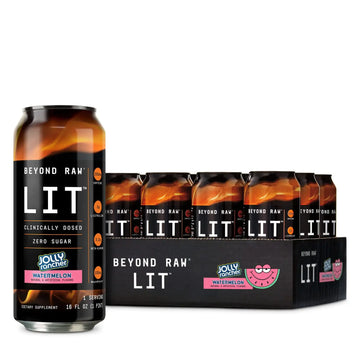 BEYOND RAW LIT On The Go | Ready to Drink Cans | Contains Caffeine, L-Citrulline BEYOND RAW Au supplements