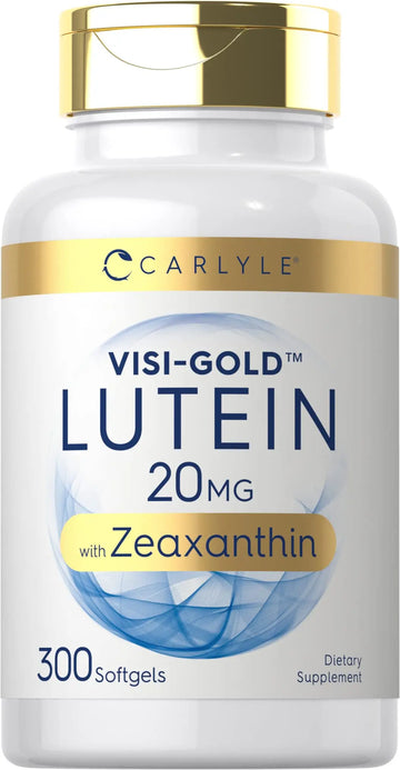 Carlyle Lutein and Zeaxanthin 20mg | 300 Softgels | Eye Health Vitamins | Non-GMO & Gluten Free Supplement Carlyle Au supplements