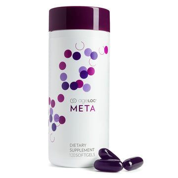 Nu Skin ageLOC Meta | Premium Dietary Supplement | Advanced Soft Gel Capsules Promoting Metabolic Health, Immune Support, Antioxidant Defense, and Improved Gut Health Nu Skin Au supplements