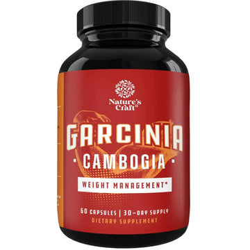 95% HCA Pure Garcinia Cambogia Extract - Blocks Carb Absorption - Suppresses Appetite Natures Craft Au supplements