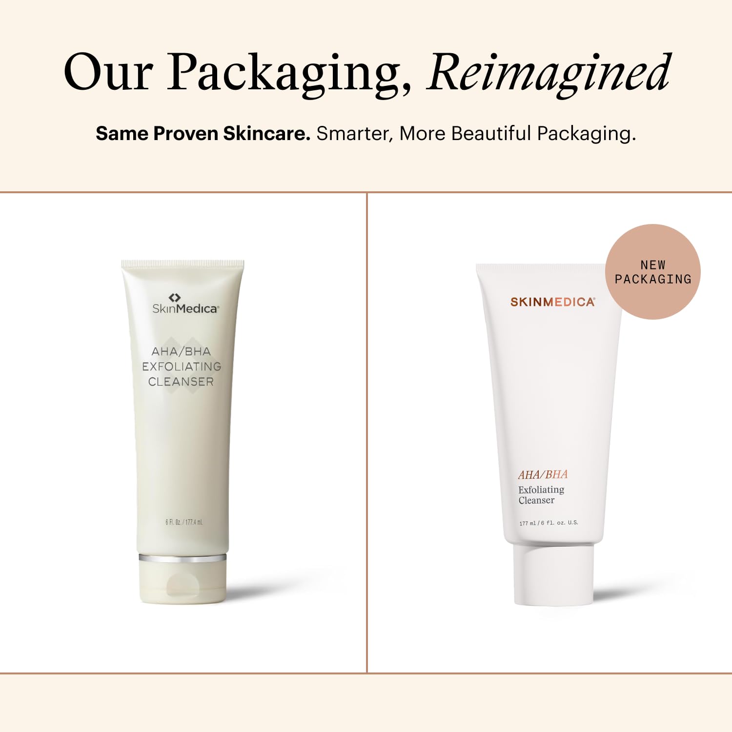 SkinMedica AHA/BHA Exfoliating Face Wash (NEW PACKAGING),Gentle Facial Exfoliating Scrub with Jojoba Oil for Smoother, Radiant Skin - Helps Improve the Appearance of Skin Tone & Texture (6 Fl Oz) SkinMedica Au supplements