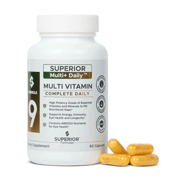 Superior Formulas LLC High Potency Multivitamin with AREDS2 Nutrients; Physician-Formulated Daily Supplement with Lutein, Zeaxanthin, Zinc, Vitamin C & E Superior Formulas LLC Au supplements