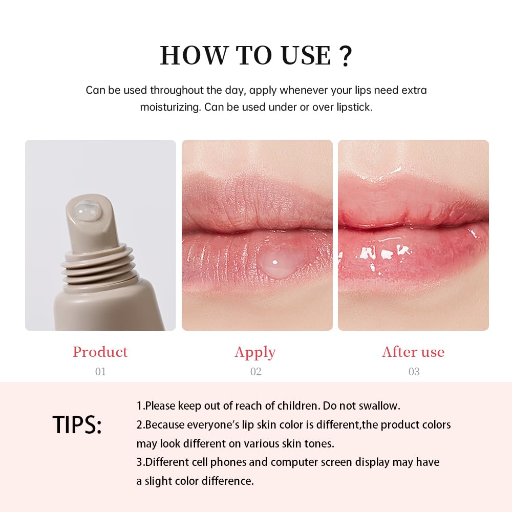 YumSova 4PCS Summer Lip Gloss Lipstick, Containing Natural Oils And Fruit Extracts, Can Soothe And Soften Dry Lips, Keep Moisture For A Long Time, And Is Not Sticky (4PCS) YumSova Au supplements