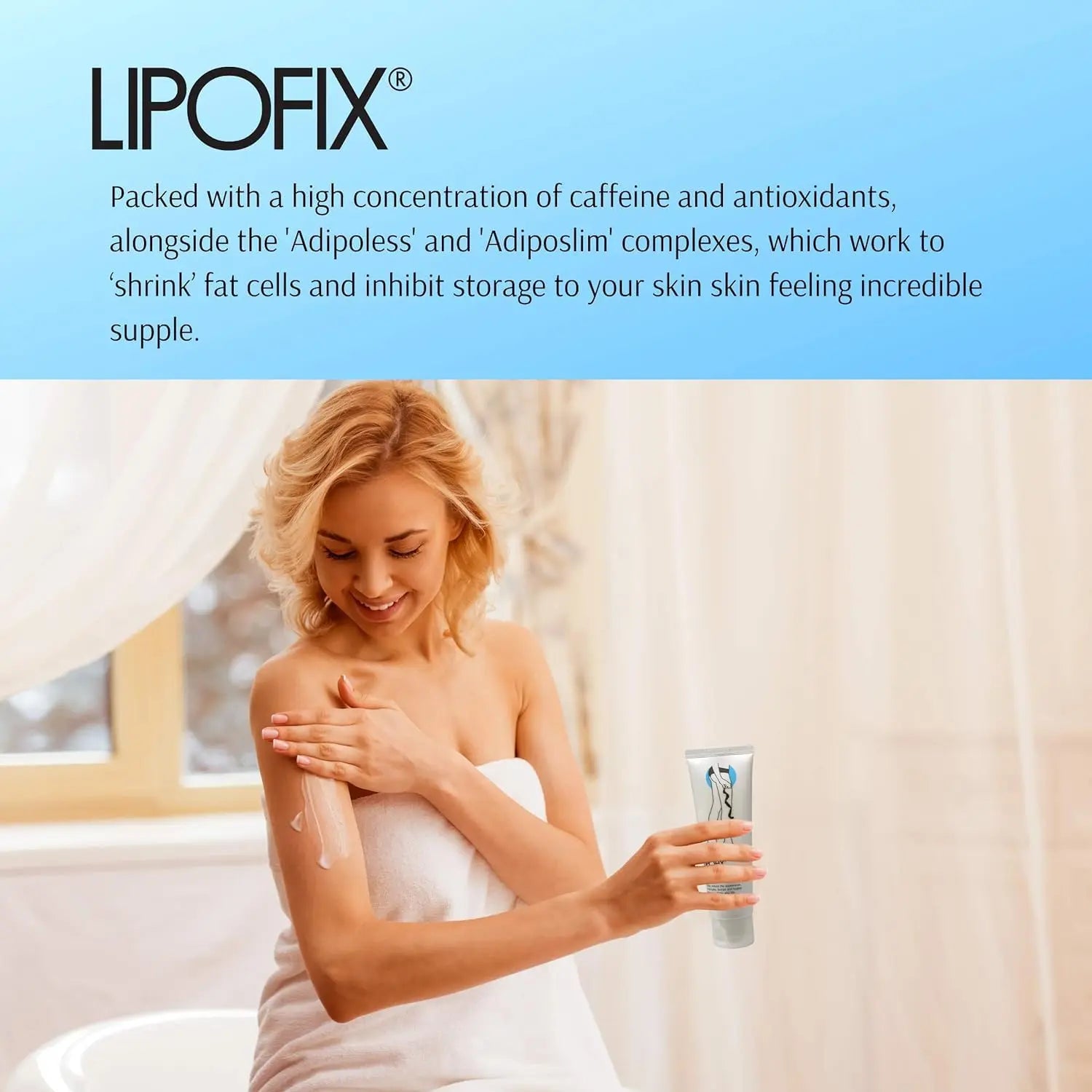 LIPOFIX Anti Cellulite Cream Luxurious Formula Body Contour Cream Effectively Tone LIPOFIX Au supplements