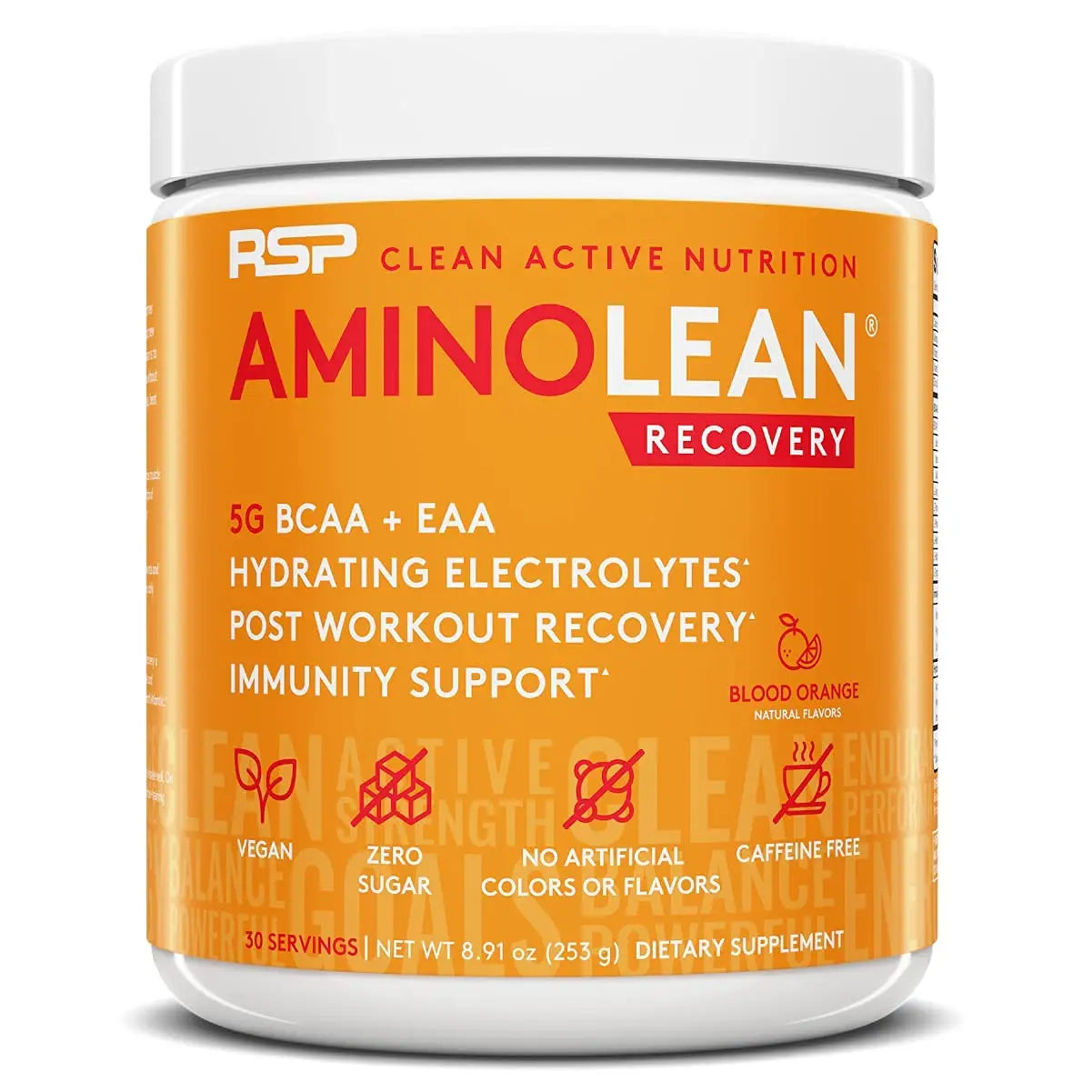 RSP NUTRITION AminoLean Pre Workout Energy (BlackBerry Pomegranate 30 Servings) RSP NUTRITION Au supplements
