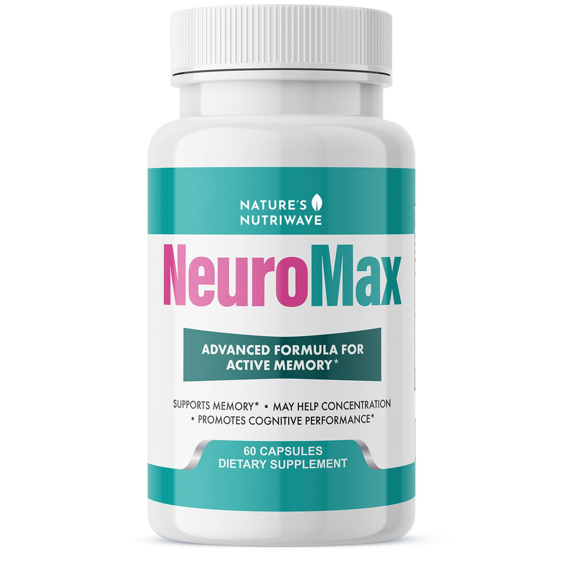 NeuroMax – Natural Herbal Blend with Passion Flower, Marshmallow Root & California Poppy – Non-GMO, Easy-to-Take Capsules, Made in USA, GMP Certified Facility - 60 Capsules, 1 Month Supply Nature’s NutriWave Au supplements