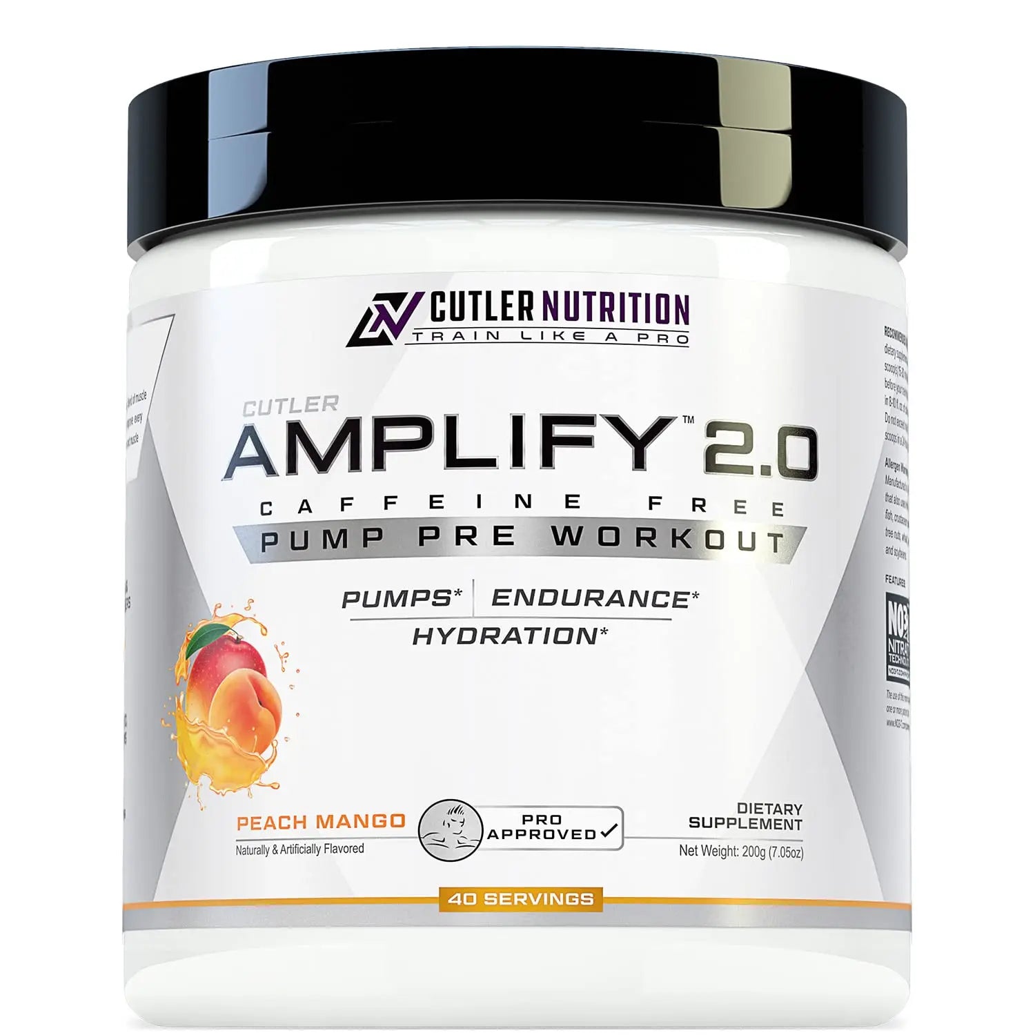Cutler Nutrition Amplify 2.0 Caffeine Free Pre Workout for Men and Women Stimulant Free Cutler Nutrition Au supplements