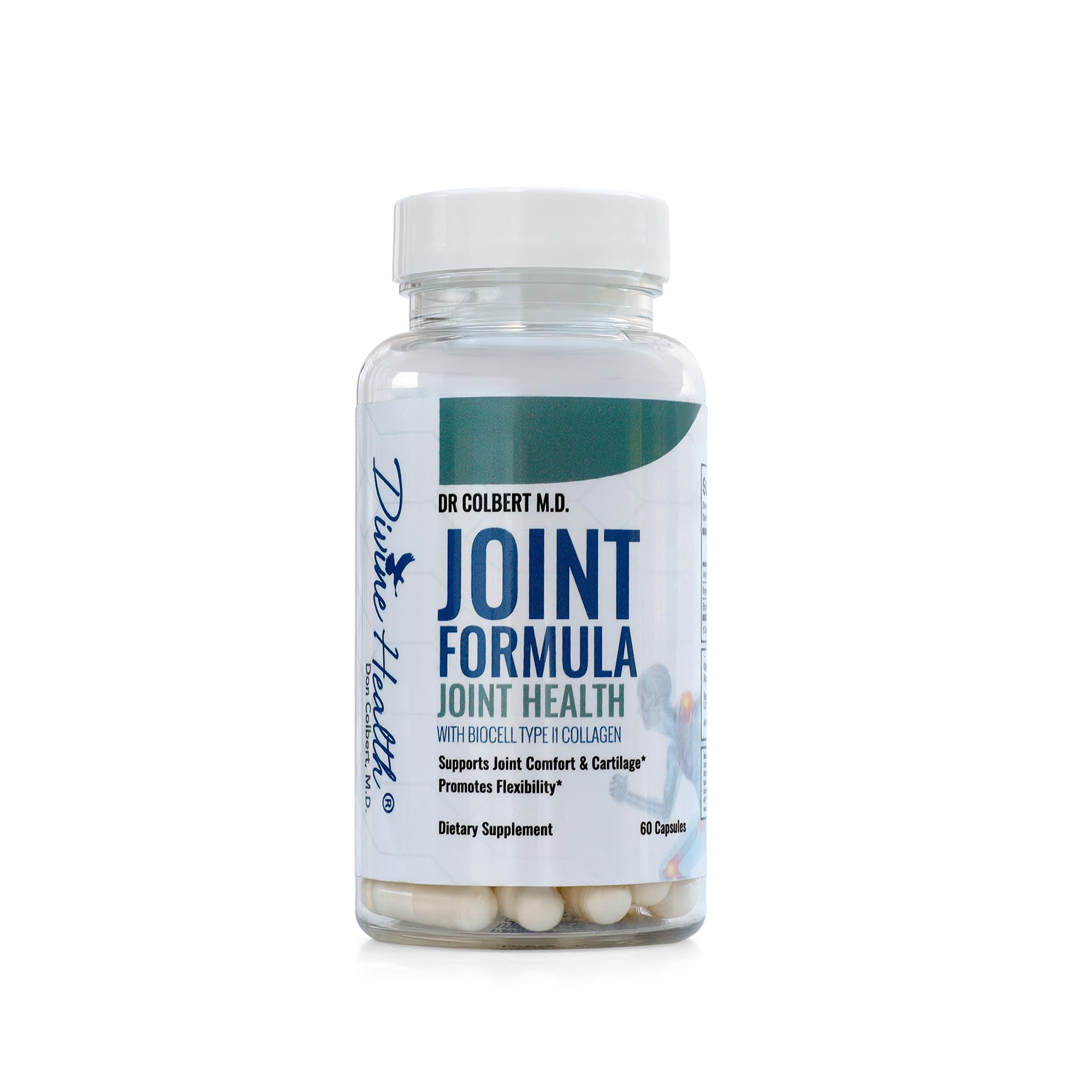 Dr. Colbert, MD Joint Formula | by Divine Health | Joint Health | AvoVida | Boswellia | 60 Capsules | 30 Servings Divine Health Au supplements