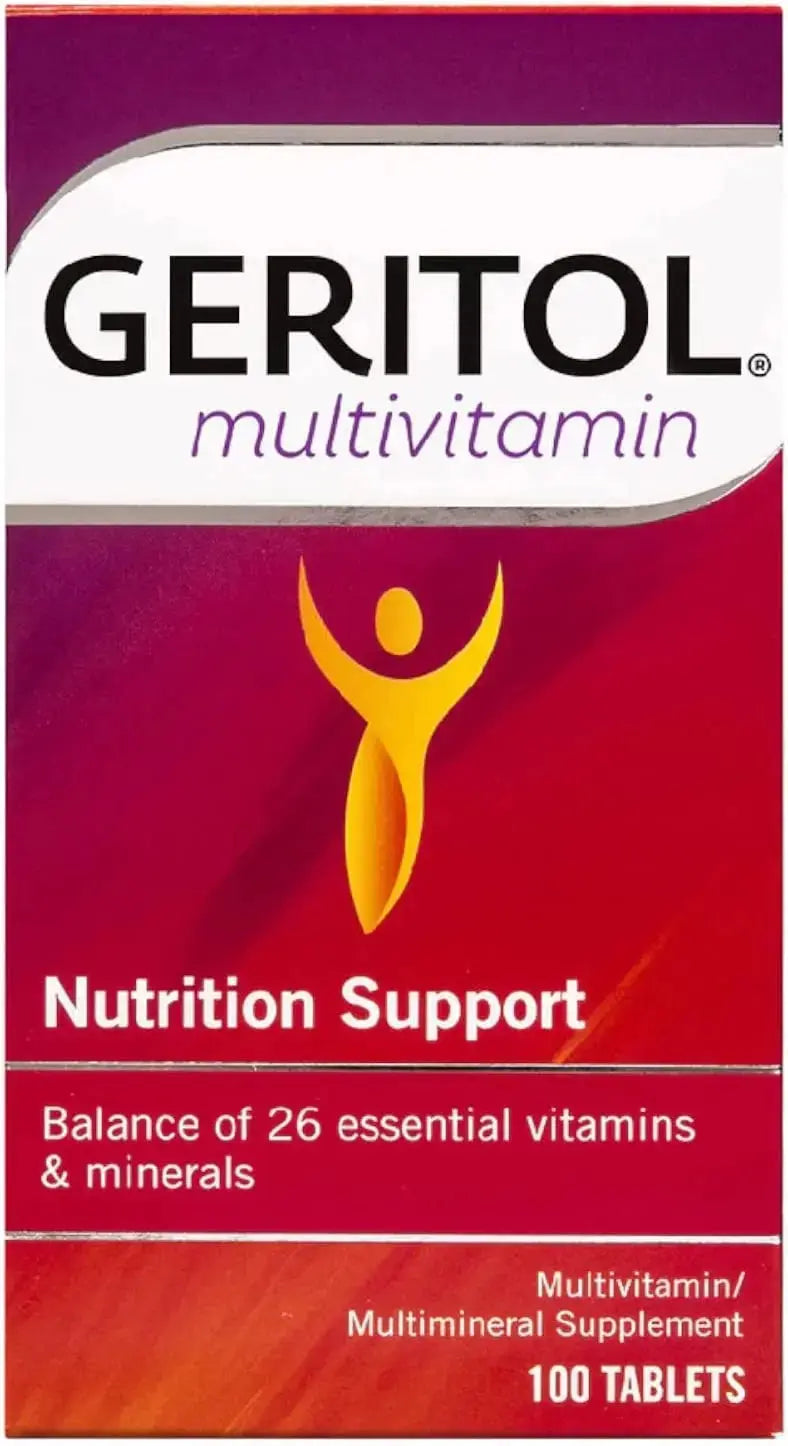 Geritol Complete Tablets 100 Tablets Geritol Au supplements