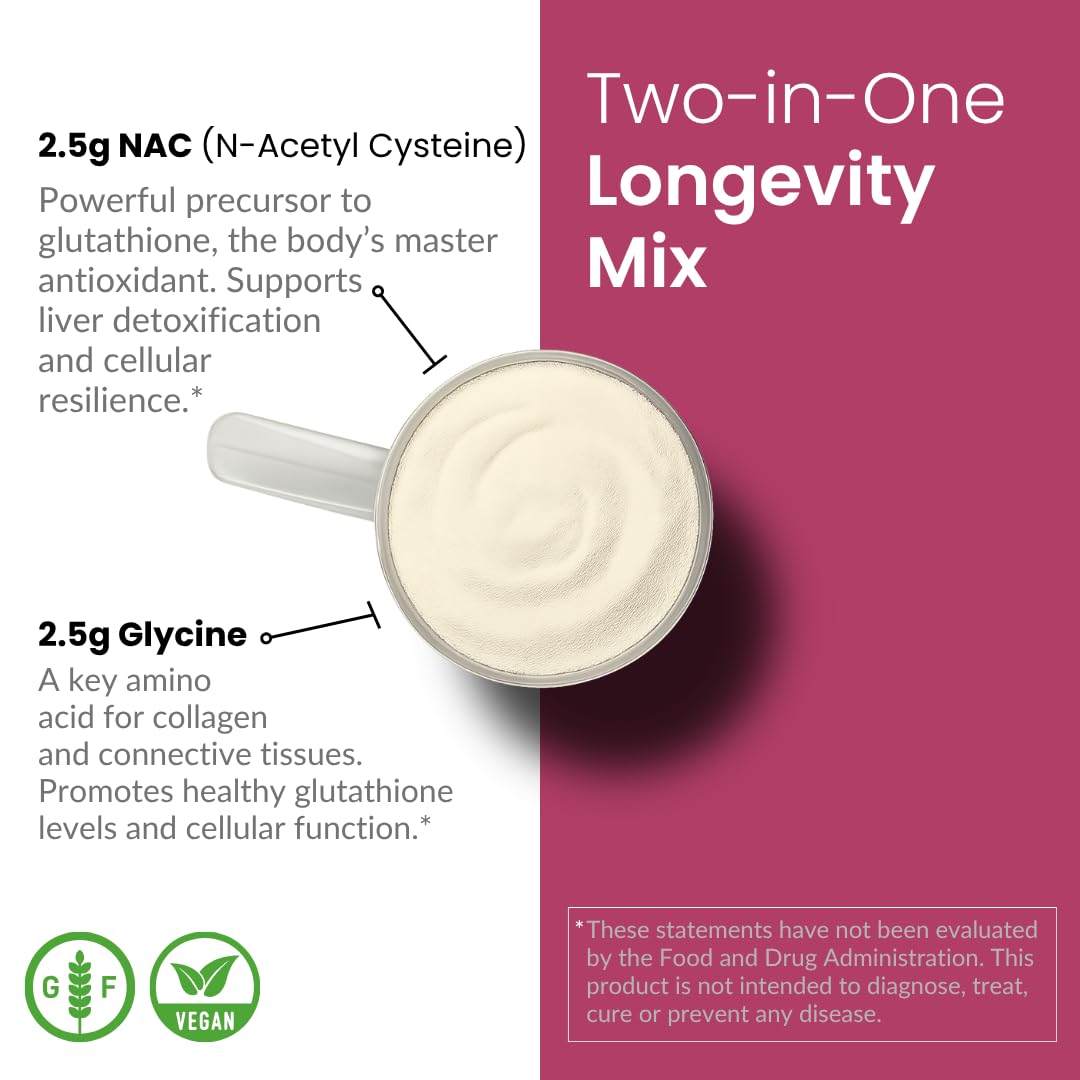 Apeiron Elementals NAC + Glycine Powder - 2500mg - Glutathione Production, Immune Support, & Cellular Energy Apeiron Elementals Au supplements