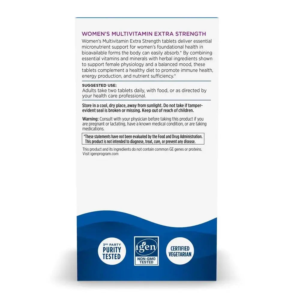 Nordic Naturals Women’s Multivitamin Extra Strength - Skin, Hair, Energy, & Bone Support - Immunity Supplement Nordic Naturals Au supplements