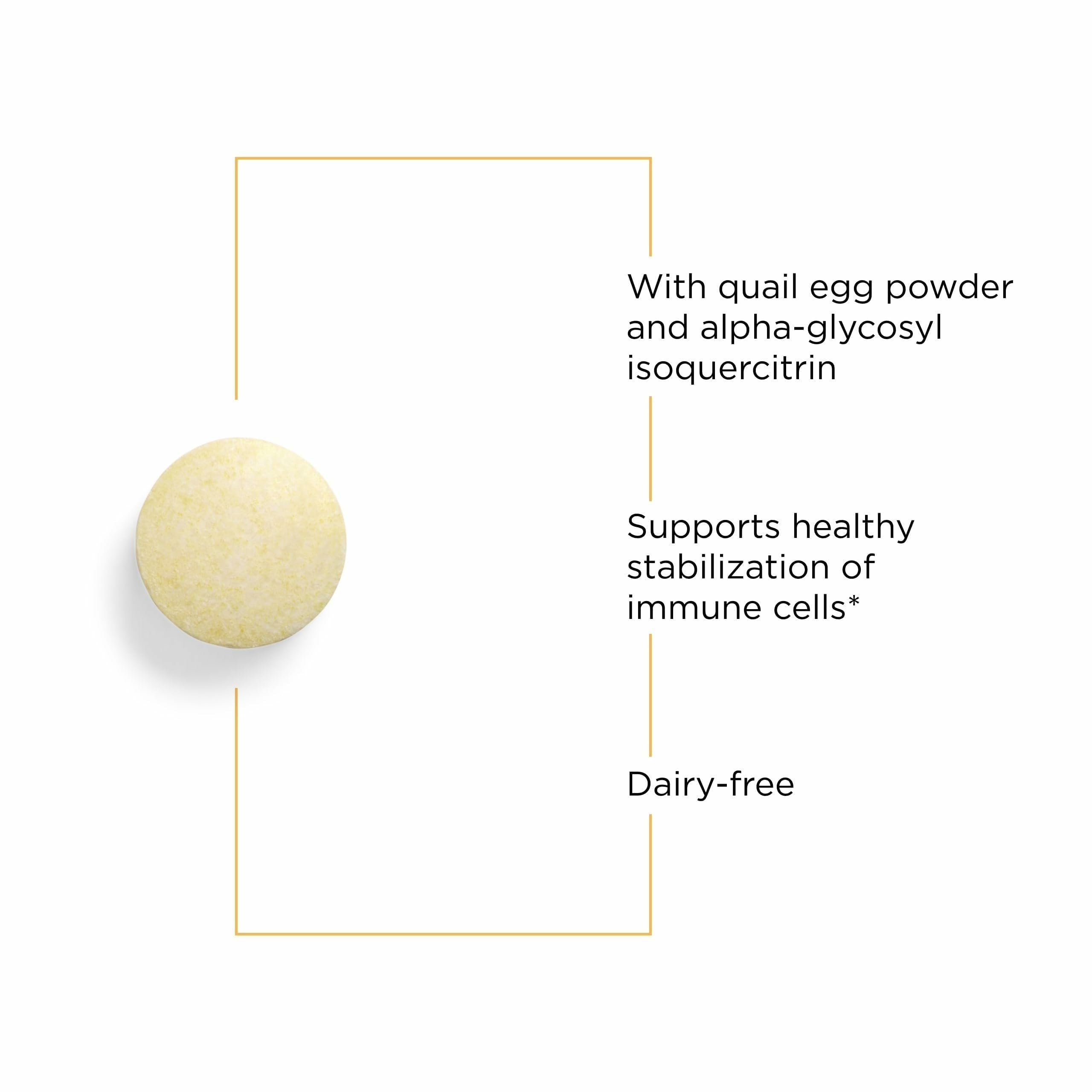 Integrative Therapeutics AllQlear - Seasonal Supplement for Immune Support *- Quail Egg Powder Blend - Dairy-Free - Berry Flavored, 60 Chewable Tablets (30 Servings) Integrative Therapeutics Au supplements