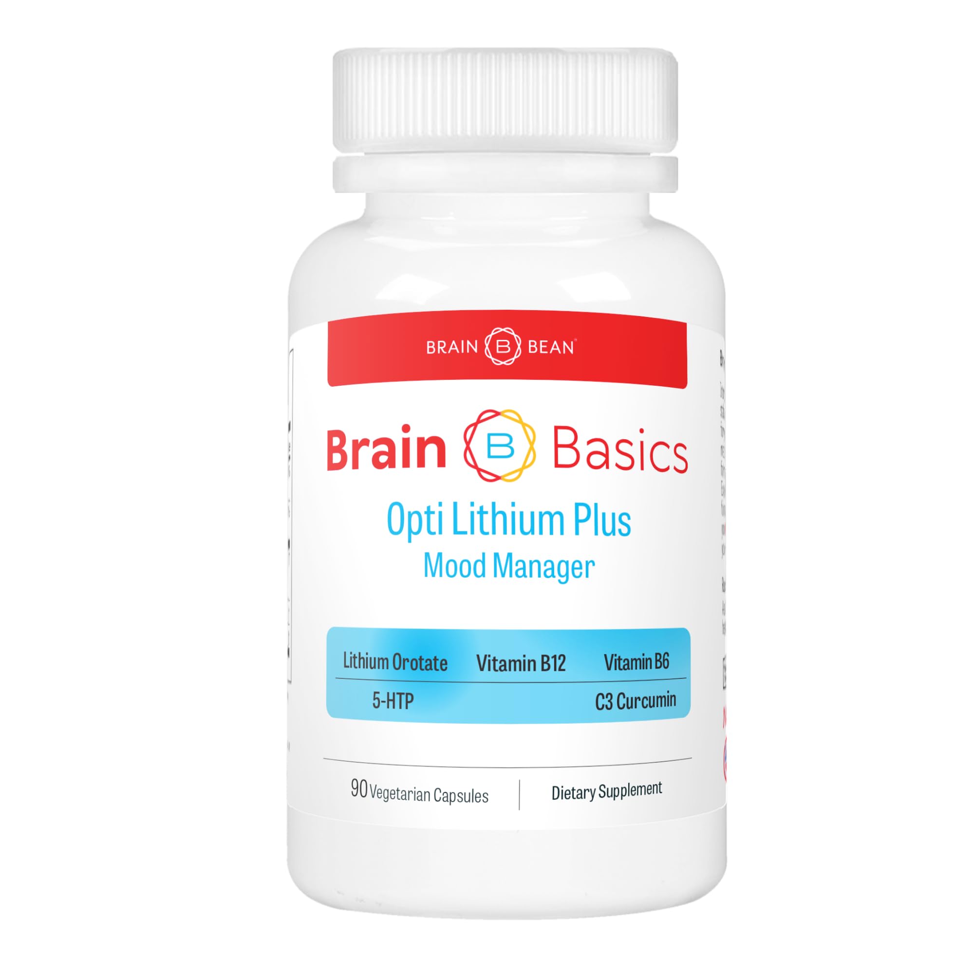 Opti Lithium Plus: Supercharge Brain Health with Enhanced Nutrient Absorption for Optimal Well-Being. Brain Bean Au supplements