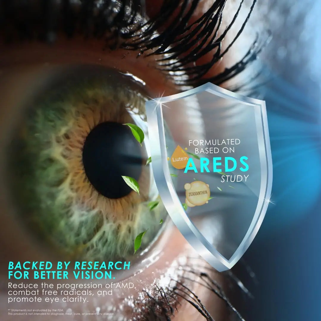 Clearsight AREDS Advanced+ Eye Health Vitamins | Lutein, Zeaxanthin, Vitamin E, Vitamin C | Blue Light & Vision Support | Eye Vitamins for Macular Health Clearsight Au supplements