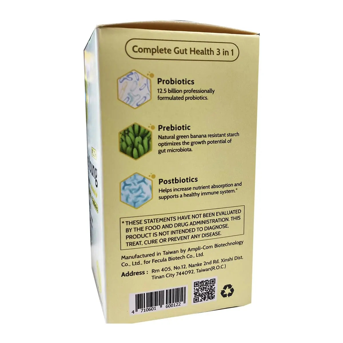 Fecula Biotech Superfood Resistant Starch,Prebiotics Supplement,Bifidobacterium longum Fecula Biotech Au supplements