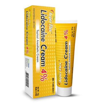 ASPERFLEX™ Lidocaine Pain Relief Cream 4% - Fast-Acting Numbing Cream for Muscle & Joint Pain, Arthritis, Backache, and More - 15G ASPERFLEX Au supplements