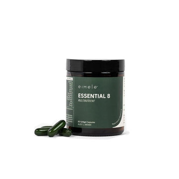 Essential 8 | Multivitamin for Energy & Immunity Support | 8 Essential Nutrients | Calcium, Vitamin B12, Omega3, Zinc, Iron, Vitamin D & More eimele Au supplements
