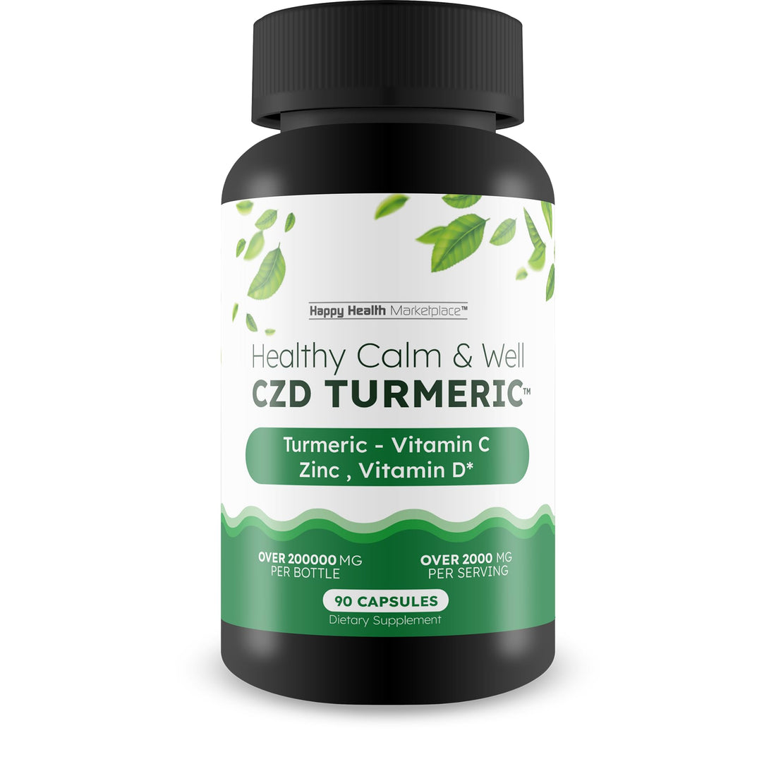 Healthy Calm & Well CDZ Gummies Capsules - Our Best CDZ Supplement Vitamin C D and Zinc - Turmeric Vitamin C D Zinc Magnesium - Our Best Calmwell Cdc Gummies Capsules Zinc Vitamin C Vitamin D Turmeric Happy Health Marketplace Au supplements