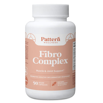 Pattern Wellness Fibro Complex – Advanced Formula with BioPerine® for Nutrient Absorption – Supports Muscle, Joint & Mobility Health – 90 Vegan Capsules Pattern Wellness Au supplements