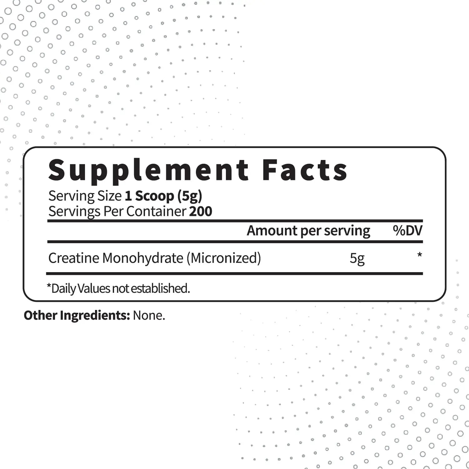 Type Zero Creatine Monohydrate (Unflavored) 1 KG, 5000mg (5g) Per Serving, Micronized, Zero Sugar, Keto Friendly & Gluten Free, 200 Servings Type Zero Au supplements