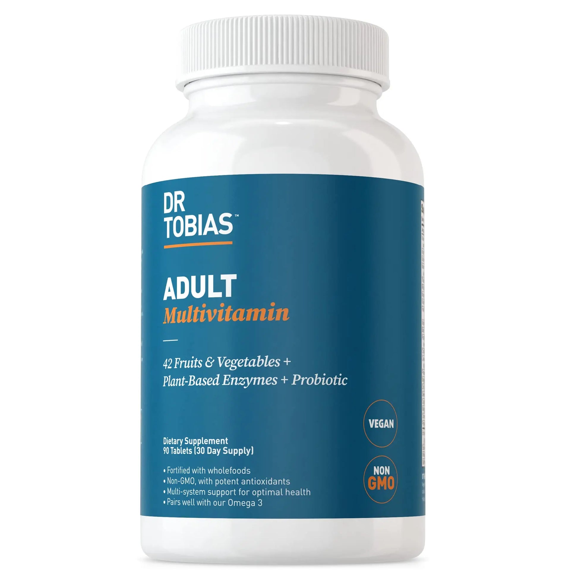Dr. Tobias Adult Multivitamin for Women & Men, Energy & Immune Support from 42 Fruits Dr. Tobias Au supplements