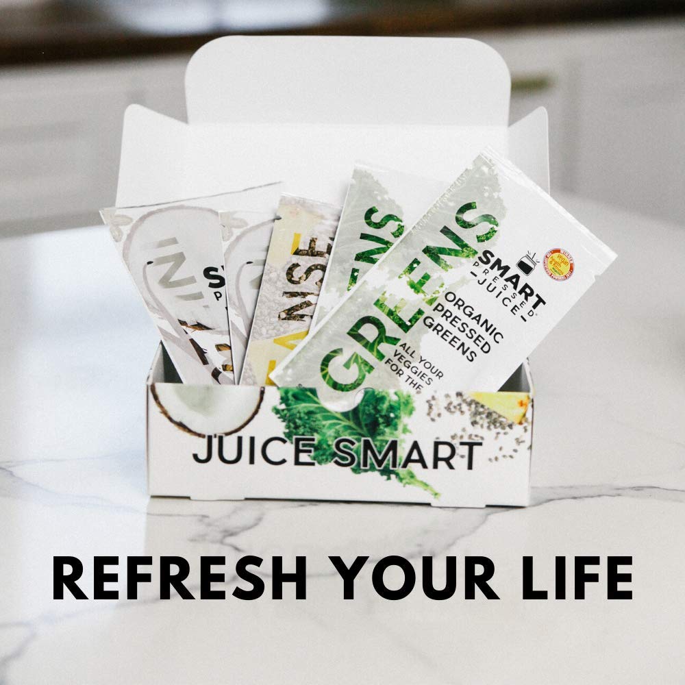 SMART Pressed Juice 3-Day Organic Juice Cleanse | Healthy Detox Program | Vegan Vanilla Protein SMART Pressed Au supplements