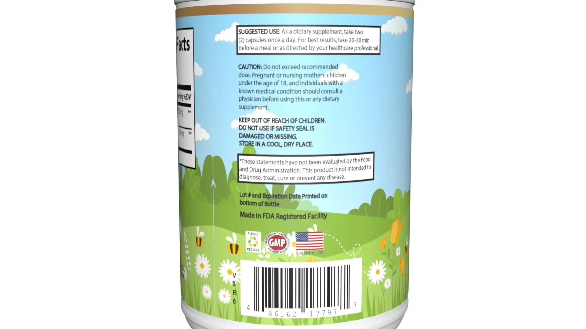 Premium Organic Ashwagandha with Black Pepper - 1300mg per Serving, 60 Capsules - Made in USA, FDA Registered Facility - Enhanced Absorption with Piperine for Optimal Performance Organic Strength Au supplements