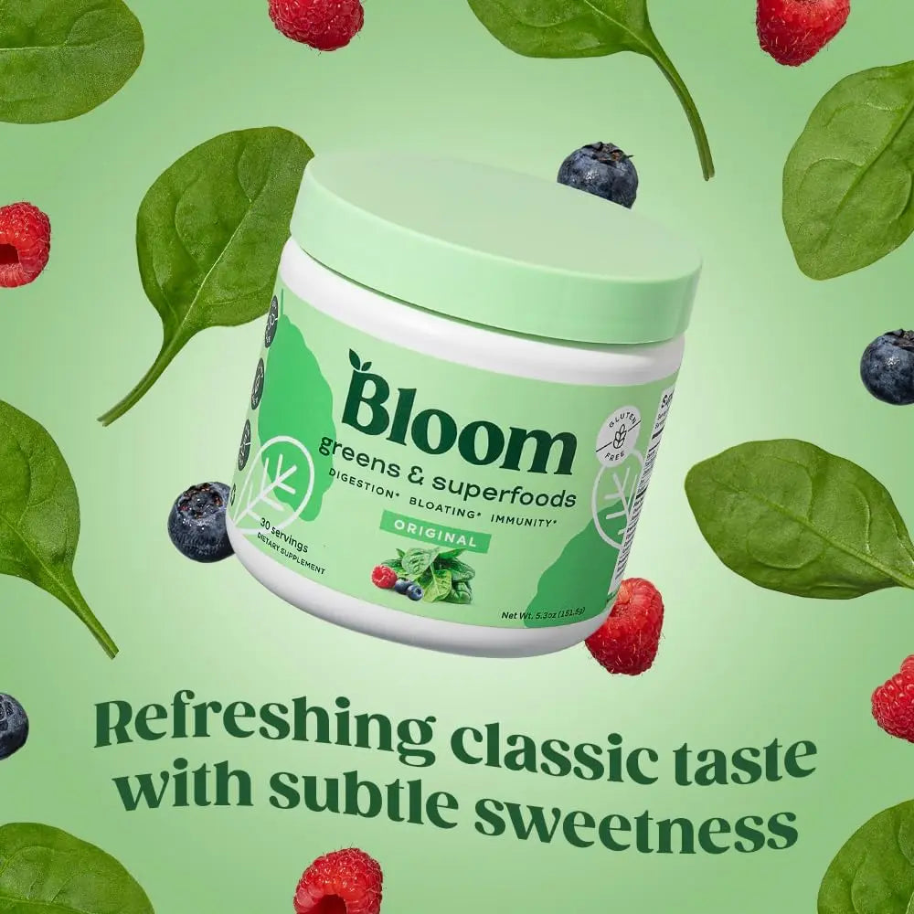 Bloom Nutrition Greens and Superfoods Powder for Digestive Health, Greens Powder Bloom Nutrition Au supplements