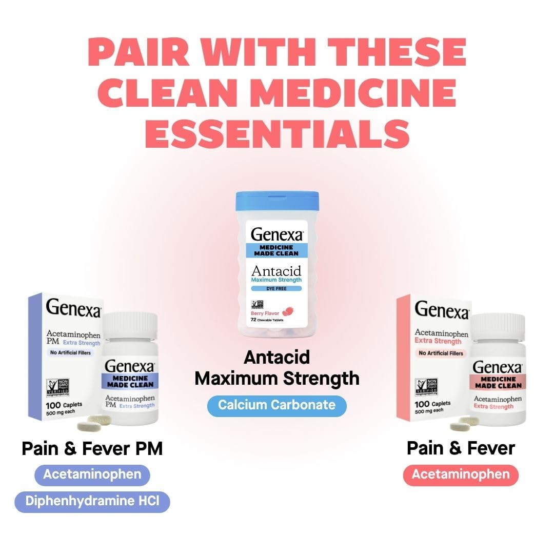 Genexa Arnica for Pain Relief | Alleviate Muscle & Joint Pain, Soreness & Stiffness | Reduces Bruises & Swelling | Organic Grape Flavor | Homeopathic Remedy Made Clean | 100 Chewable Tablets Genexa Au supplements