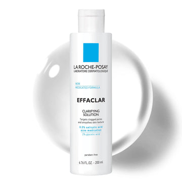 La Roche-Posay Effaclar Clarifying Solution Acne Toner with Salicylic Acid and Glycolic Acid La Roche-Posay Au supplements