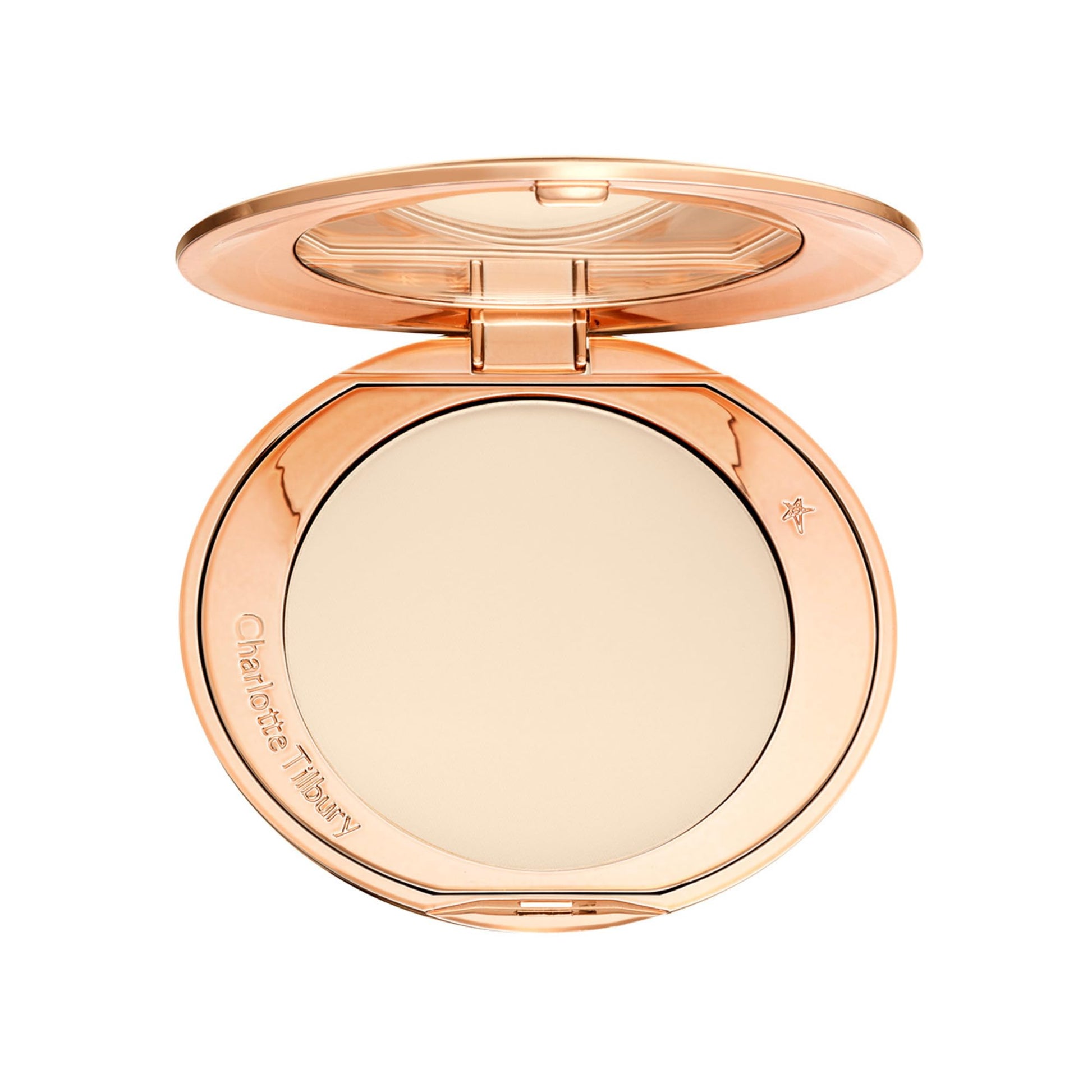 Charlotte Tilbury Airbrush Flawless Finish Setting Powder - Pore-Blurring Pressed Powder for Face Makeup to Minimize Shine with a Soft-Focus Finish - 1 Fair Charlotte Tilbury Au supplements