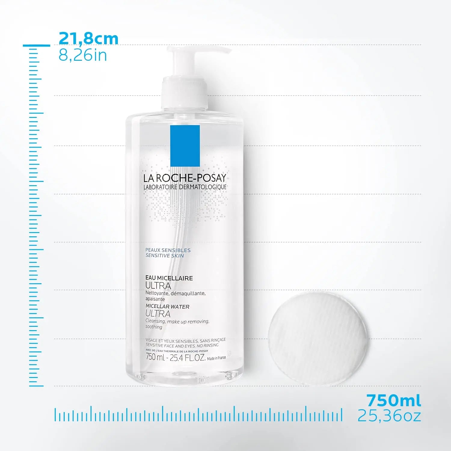 La Roche-Posay Micellar Cleansing Water Facial Cleanser and Makeup La Roche-Posay Au supplements