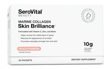 Serovital Skin Brilliance Marine Collagen – Hydrolyzed Marine Collagen Peptides Serovital Au supplements