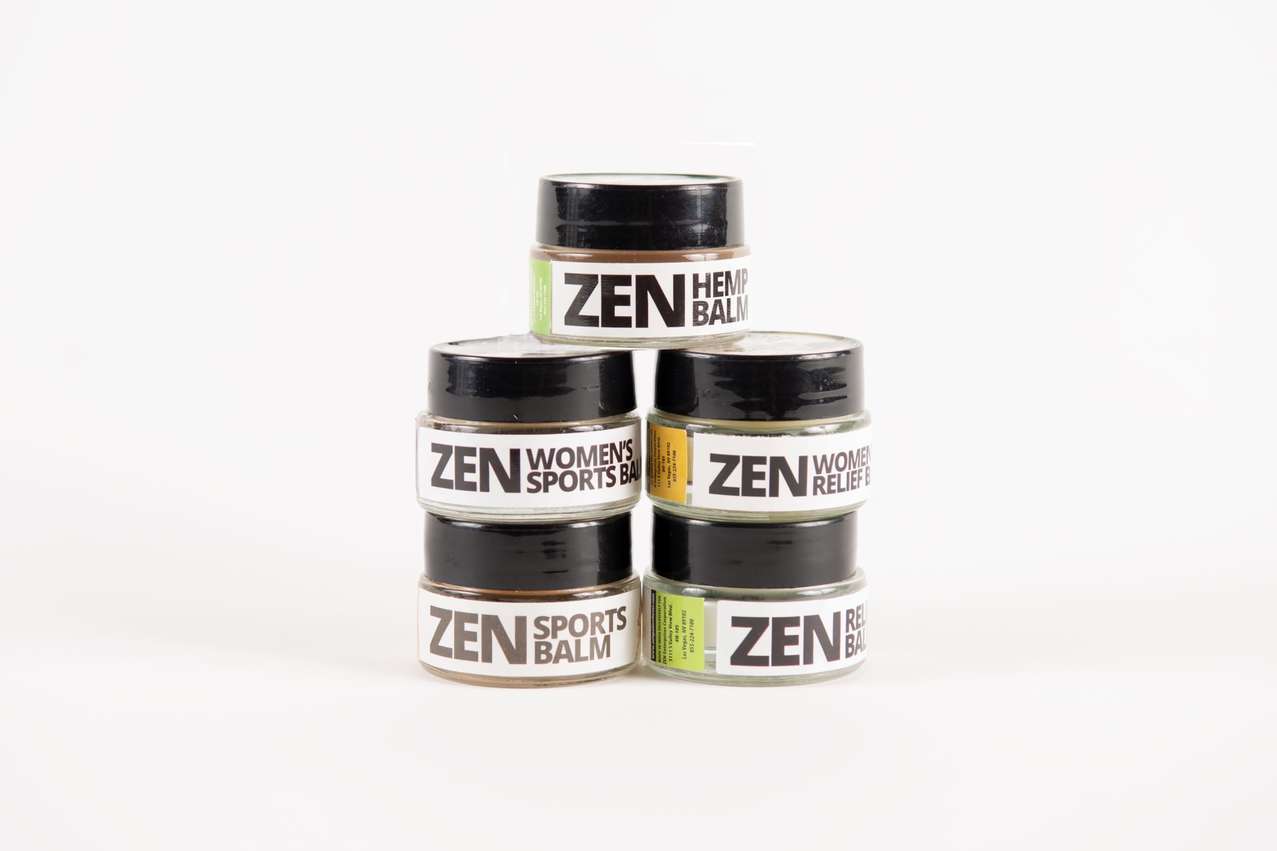 ZEN Variety Pack – Plant-Based Topical Balm Collection – Includes Relief, Sports, Women’s Sports, Women’s Relief & Hemp – 0.7 oz Each – #TrustedByLegends ZEN Au supplements