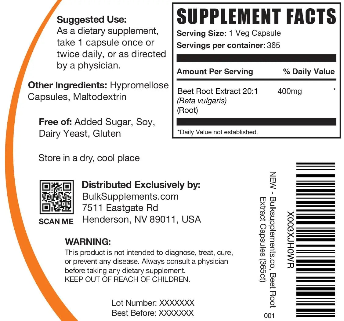 BULKSUPPLEMENTS.COM Beet Root Extract Capsules - Beet Root Supplements, Beet Root BULKSUPPLEMENTS.COM Au supplements