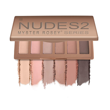 MYSTER ROSEY Nudes 2 Series Mini Eyeshadow Palette, Velvety Matte&Satin Finish, 6 Nude Taupe & Brown Neutral Eye Shadows, Travel Friendly Size, Vegan, Cruelty -free MYSTER ROSEY Au supplements