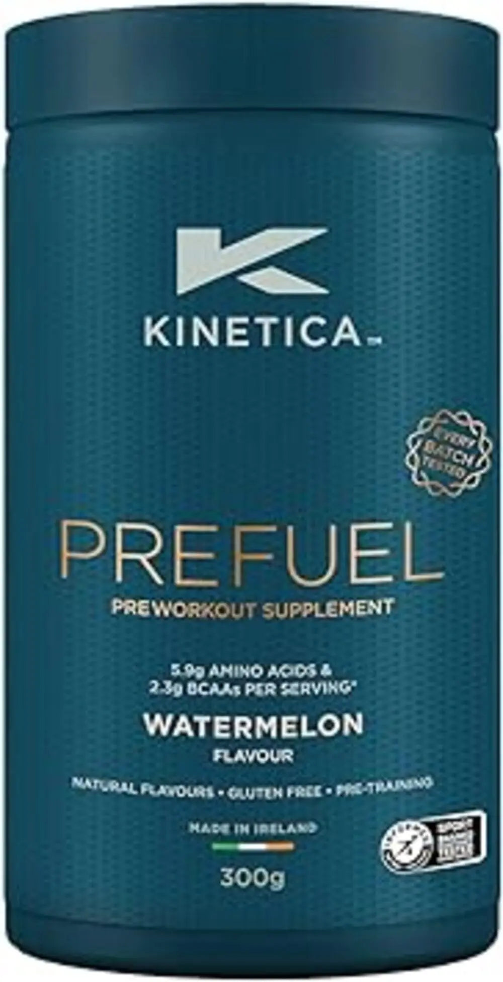 Kinetica PreFuel, Pre Workout, 5.9g Amino Acids & 2.3g BCAA's per Serving, 30 Servings Kinetica Au supplements
