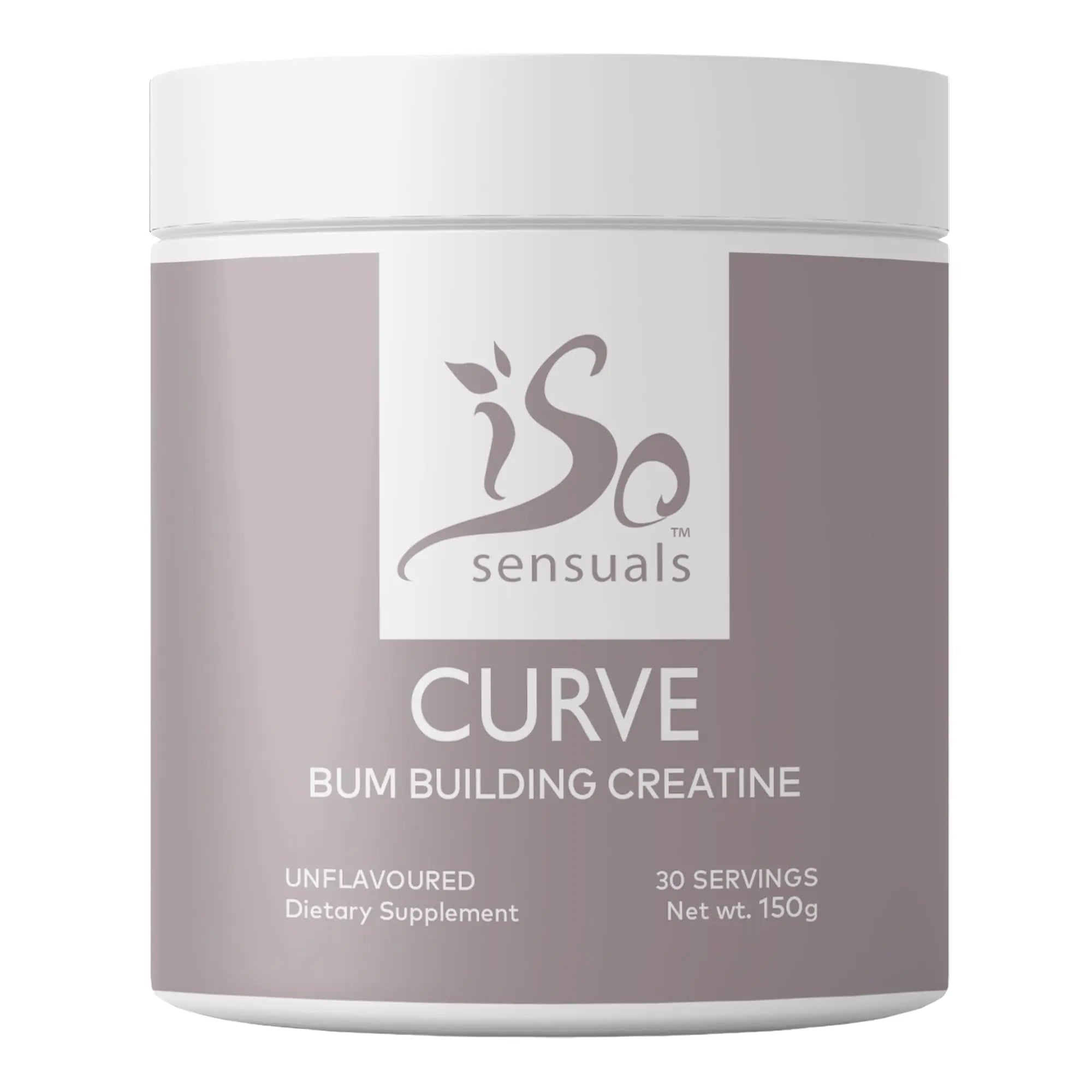 IsoSensuals Curve Bum Building Creatine - Micronized 200 Mesh for Smooth Muscle IsoSensuals Au supplements