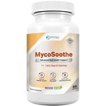 Phytage Labs MycoSoothe Advanced Hair, Skin, Nail & Immunity Support Formula - 60 Capsules Phytage Labs Au supplements