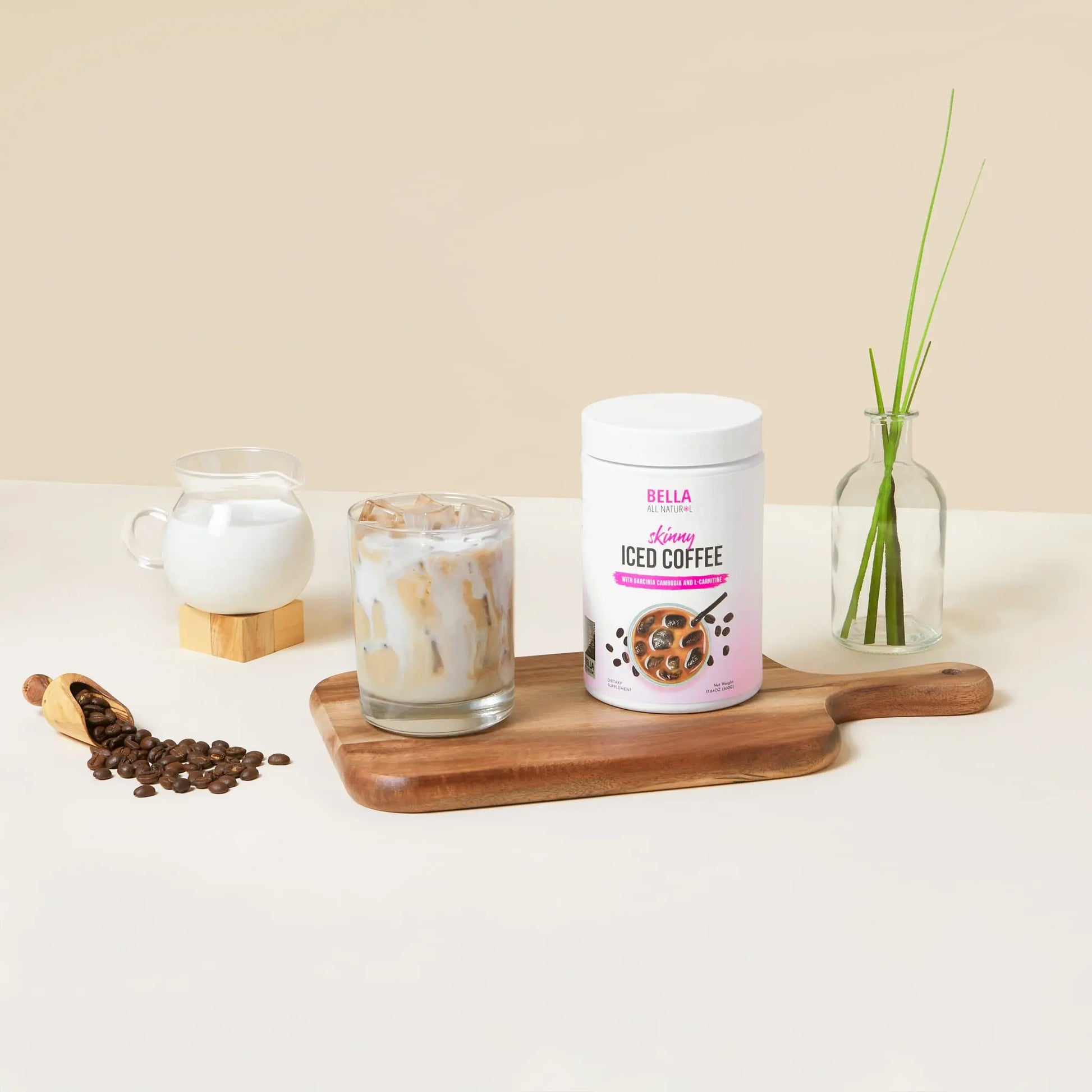Bella All Natural Skinny Iced Coffee - Good Taste - 500 Grams Bella All Natural Au supplements