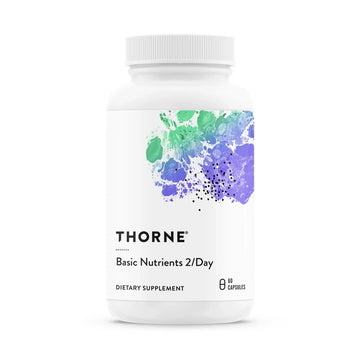 THORNE - Basic Nutrients 2/Day - Comprehensive Daily Multivitamin with Optimal Bioavailability - Vitamin & Mineral Formula - Gluten, Dairy & Soy-Free THORNE Au supplements