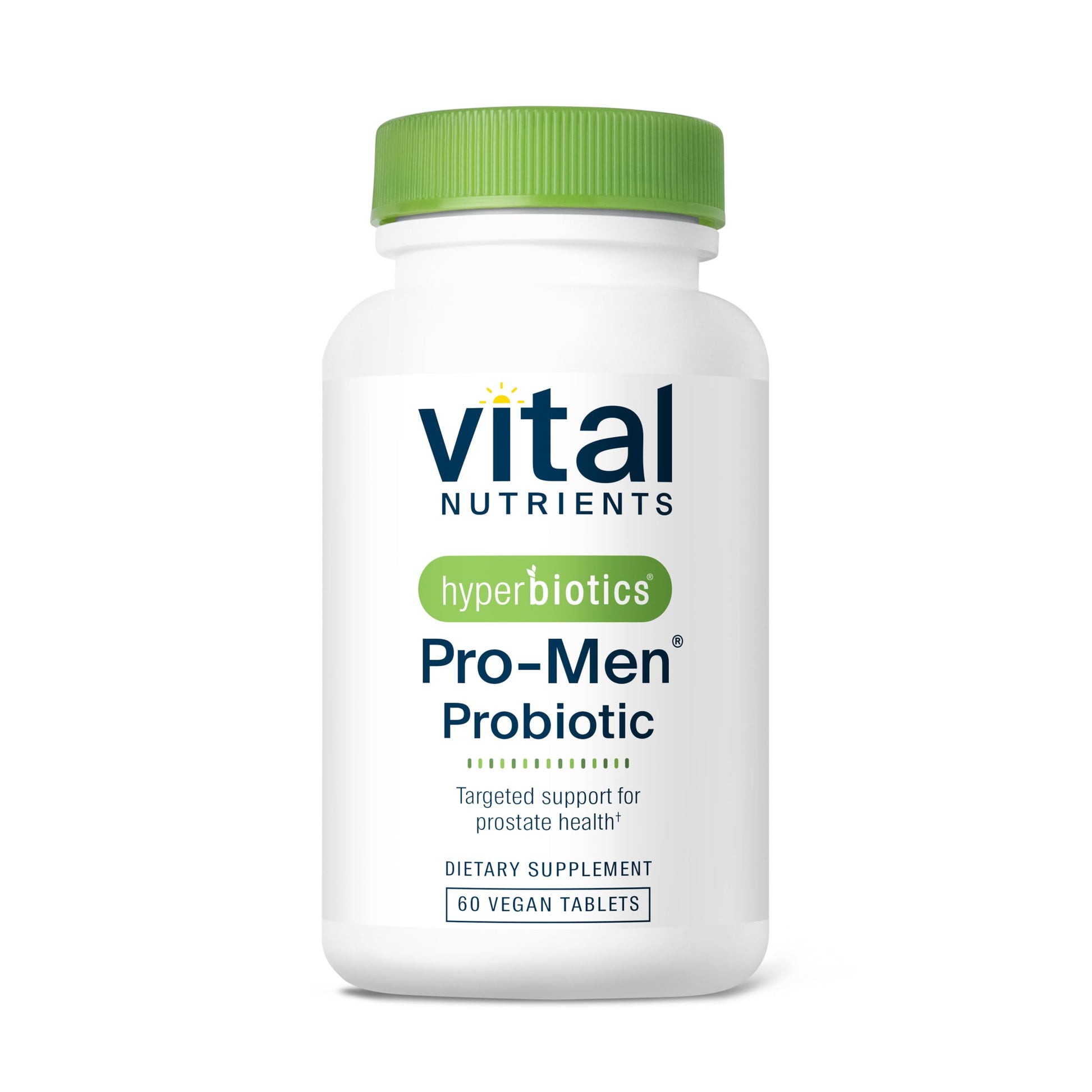 Hyperbiotics Vital Nutrients Pro Men Probiotics | Vegan Advanced Probiotics for Men | Clinically Studied for Prostate Health, Digestive Balance and Gut Health* | Gluten, Dairy, Soy Free | 60 Tablets Hyperbiotics Au supplements
