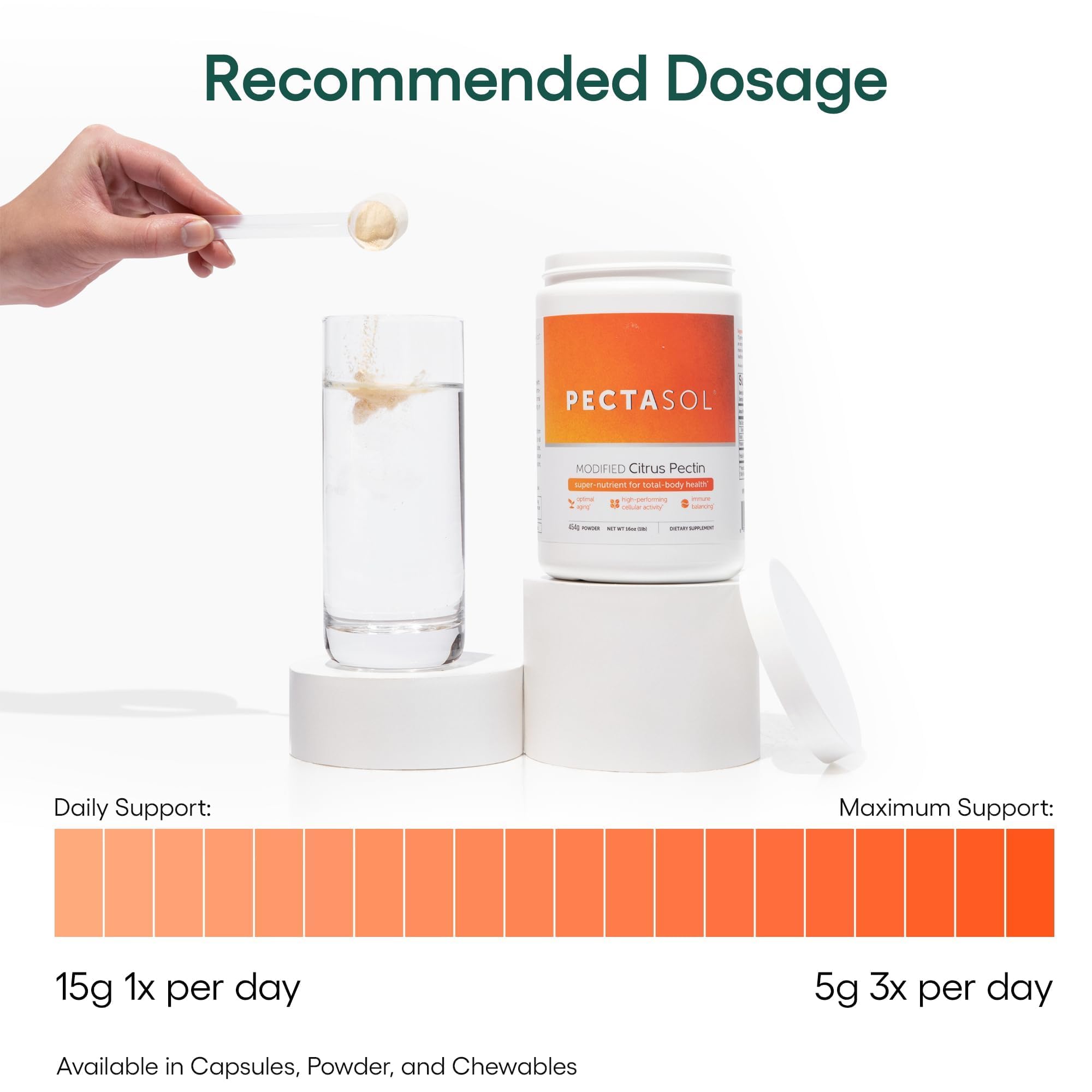 PectaSol Modified Citrus Pectin – 454g Powder – Total-Body Health Supplement to Support the Heart, Immune System, Inflammation Response & Healthy Aging + Maintain Healthy Galectin-3 Levels EcoNugenics Au supplements