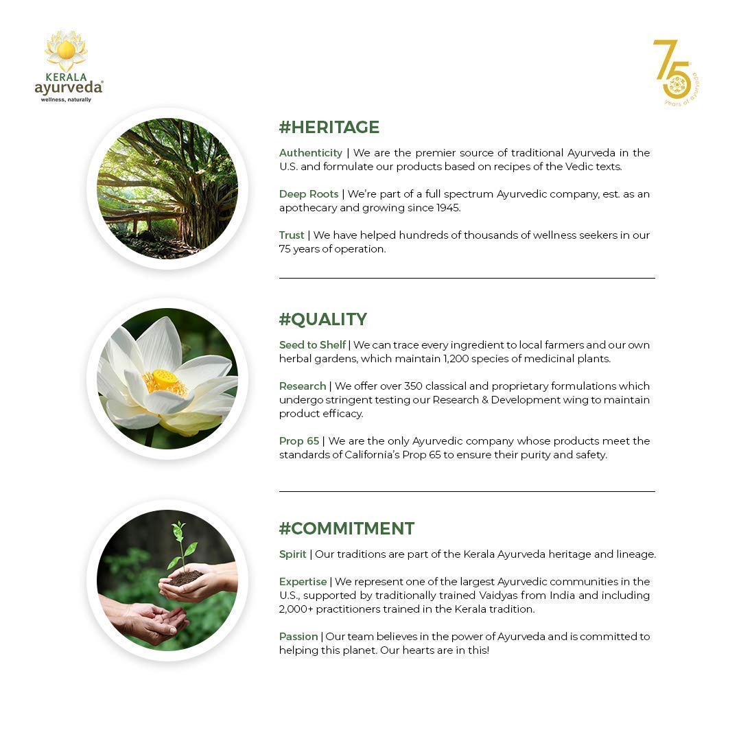 Kerala Ayurveda Back Support Herbal Capsules - Eases Occasional Discomfort of Lower Back & Supports Normal Movement of Spine, 90 Count Kerala Ayurveda Au supplements