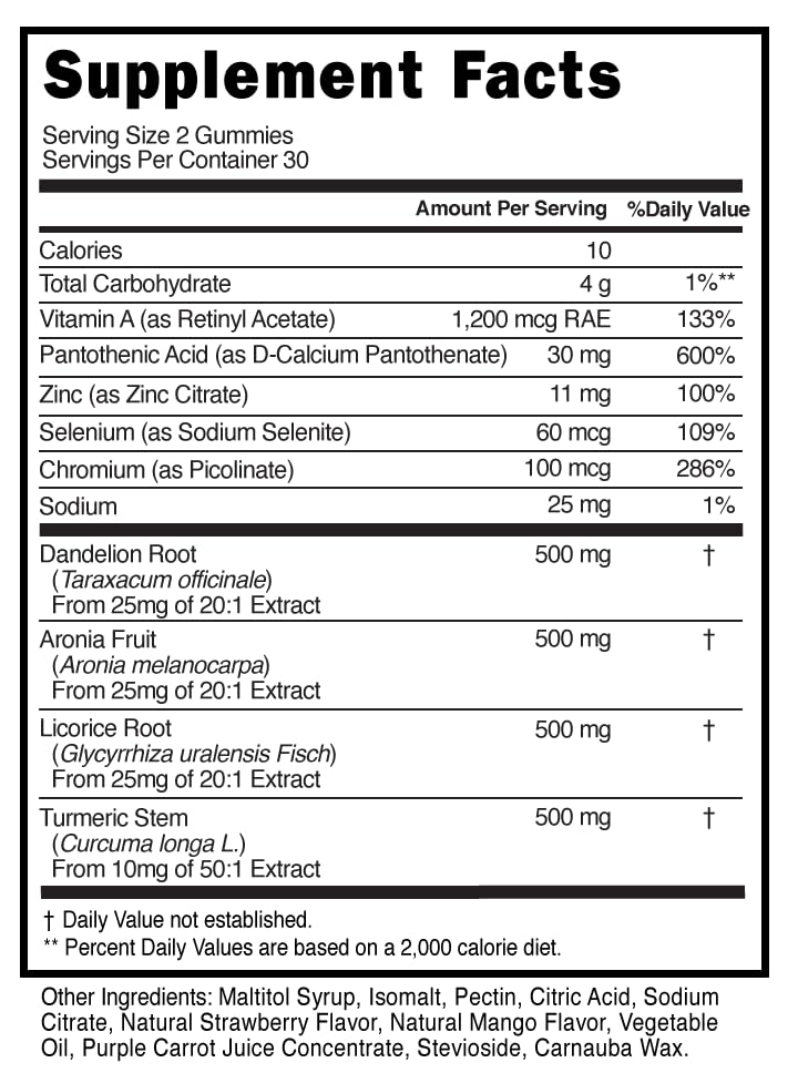 Innate Skin Health Body Clear Skin Acne Gummies - Complexion Supplement, Pantothenic Acid & Antioxidants, Vitamins 60 Count Innate Skin Au supplements