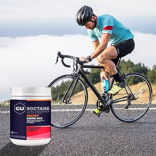 Gu Energy Roctane Ultra Endurance Energy Drink Mix, Strawberry Hibiscus GU Energy Au supplements