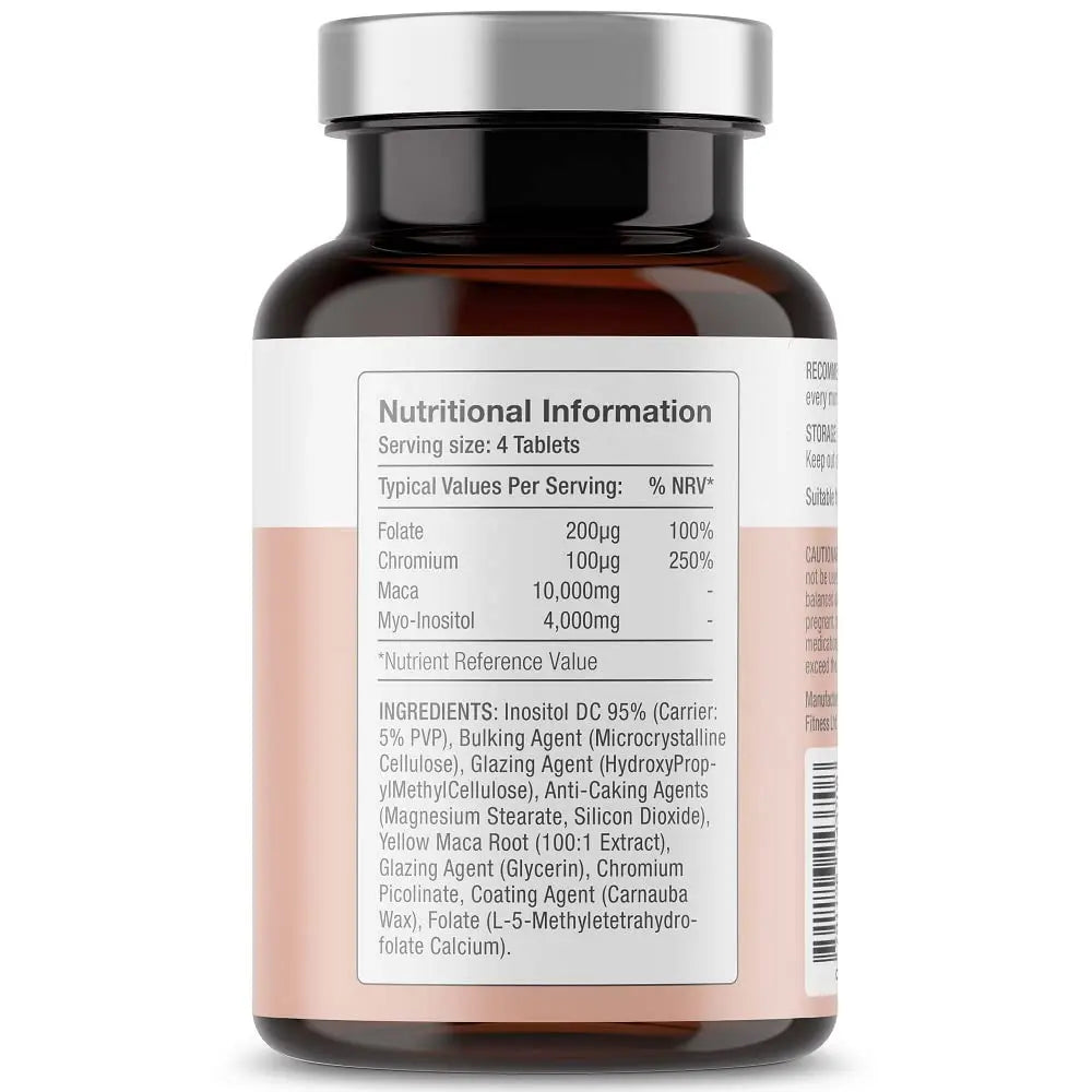 Free Soul Myo-Inositol Ultra Supplement with 4,000mg Myo-Inositol, 200ug Folate, 100ug Free Soul Au supplements