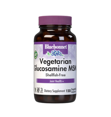 BlueBonnet Vegetarian Glucosamine Plus MSM Supplement, 120 Count ('743715011151) BlueBonnet Au supplements